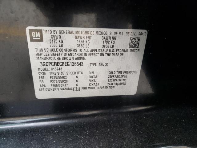 Photo 10 from auction – 2014 CHEVROLET SILVERADO with VIN 3GCPCREC8EG126543