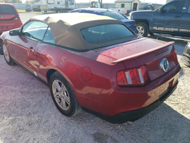 Photo 3 from auction – 2012 FORD MUSTANG with VIN 1ZVBP8EM5C5216963