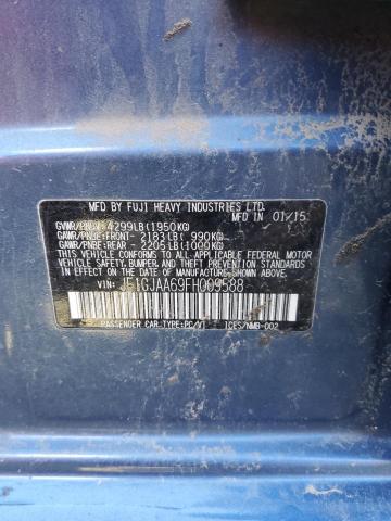 Photo 10 from auction – 2015 SUBARU IMPREZA with VIN JF1GJAA69FH009588