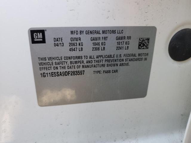 Photo 10 from auction – 2013 CHEVROLET MALIBU 2LT with VIN 1G11E5SA9DF283597