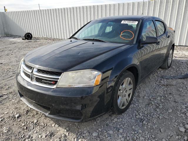 Photo 2 from auction – 2012 DODGE AVENGER SE with VIN 1C3CDZAB4CN136116