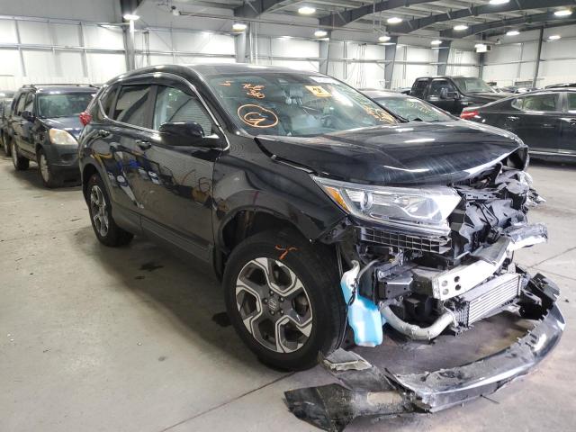 HONDA CR-V EXL 2018 with VIN 7FARW2H89JE025823 - Photo from auction