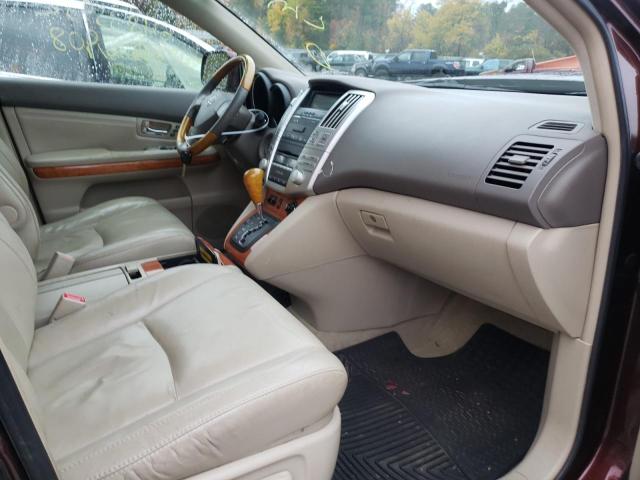 Photo 5 from auction – 2009 LEXUS RX 350 with VIN JTJHK31U992062320