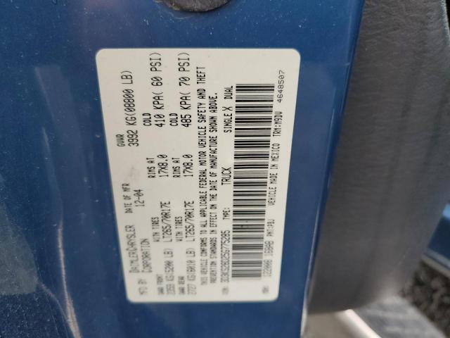 Photo 10 from auction – 2005 DODGE RAM 2500 S with VIN 3D3KS28D25G775285