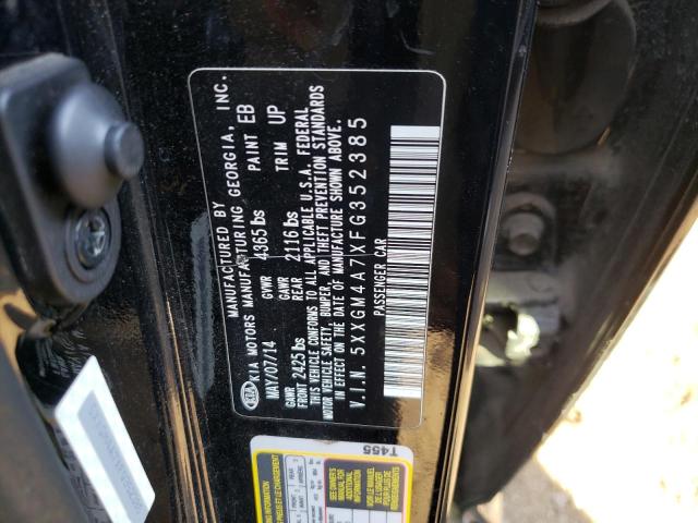 Photo 10 from auction – 2015 KIA OPTIMA LX with VIN 5XXGM4A7XFG352385