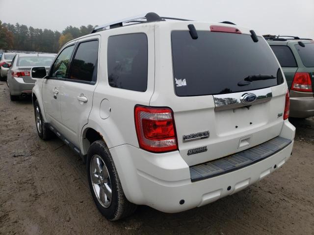 Photo 3 from auction – 2011 FORD ESCAPE LIM with VIN 1FMCU9EG7BKA96191