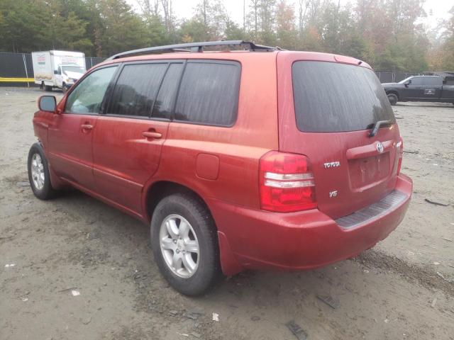 Photo 3 from auction – 2003 TOYOTA HIGHLANDER with VIN JTEGF21A430076109