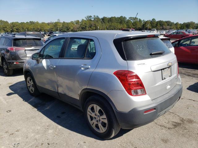 Photo 3 from auction – 2016 CHEVROLET TRAX LS with VIN KL7CJKSB5GB690201