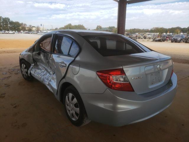 Photo 3 from auction – 2012 HONDA CIVIC LX with VIN 19XFB2F50CE031280