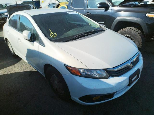 Photo 1 from auction – 2012 HONDA CIVIC HF with VIN 2HGFB2F66CH522421