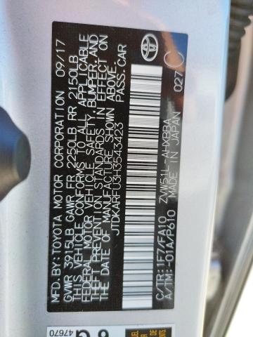 Photo 10 from auction – 2017 TOYOTA PRIUS with VIN JTDKARFU3H3543423