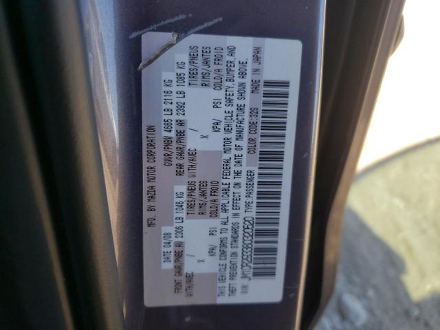 Photo 10 from auction – 2008 MAZDA 5 with VIN JM1CR293380320520