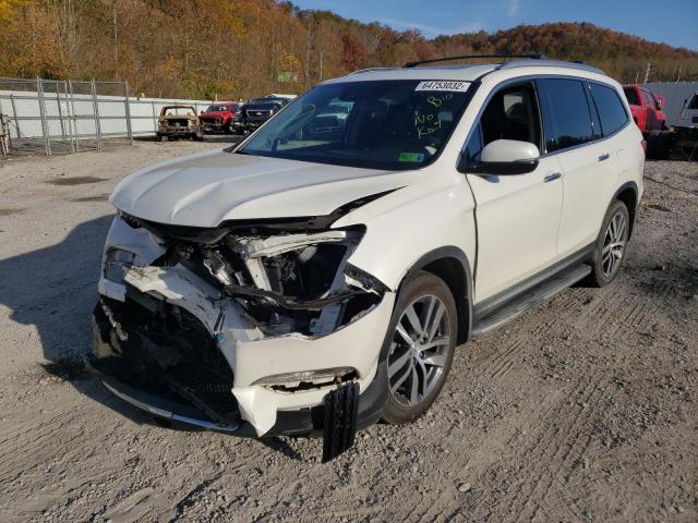 Photo 2 from auction – 2017 HONDA PILOT TOUR with VIN 5FNYF6H96HB054178