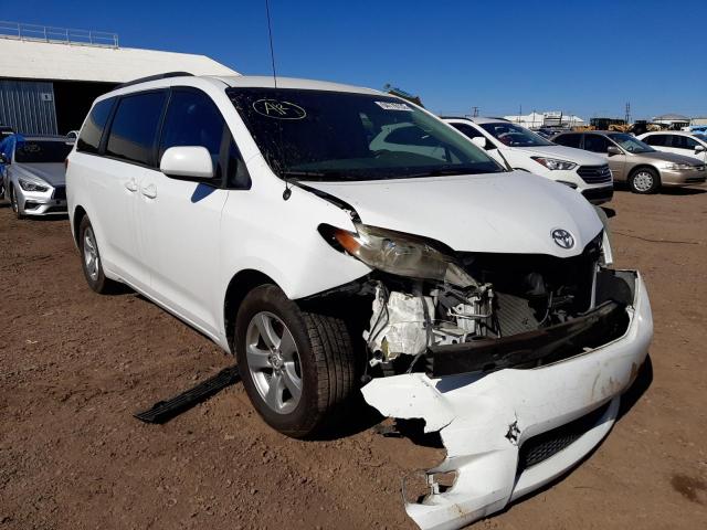 TOYOTA SIENNA LE 2012 with VIN 5TDKK3DC5CS237223 - Photo from auction