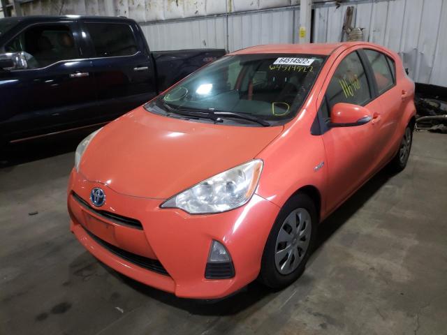 Photo 2 from auction – 2012 TOYOTA PRIUS C with VIN JTDKDTB38C1026477