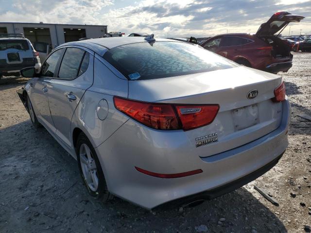 Photo 3 from auction – 2015 KIA OPTIMA with VIN 5XXGM4A72FG393190