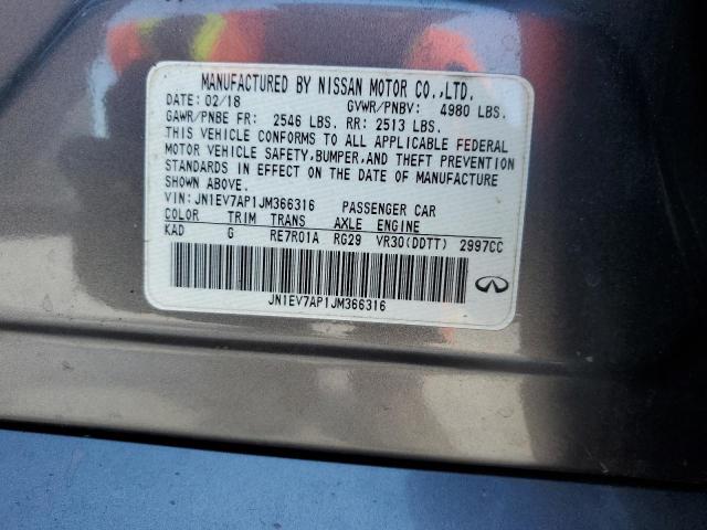 Photo 10 from auction – 2018 INFINITI Q50 LUXE with VIN JN1EV7AP1JM366316