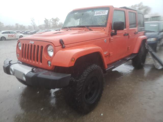 Photo 2 from auction – 2015 JEEP WRANGLER U with VIN 1C4BJWEG7FL639210