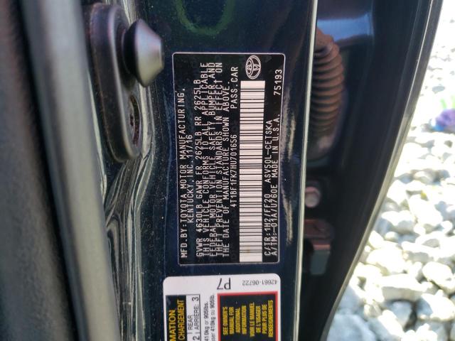 Photo 10 from auction – 2017 TOYOTA CAMRY LE with VIN 4T1BF1FK7HU701656