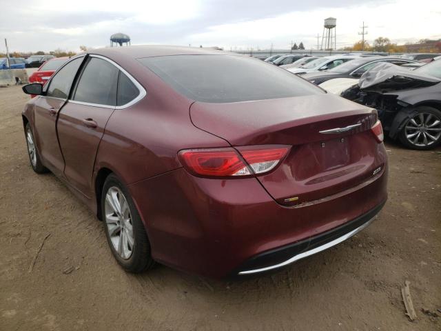 Photo 3 from auction – 2015 CHRYSLER 200 LIMITE with VIN 1C3CCCAB9FN628869