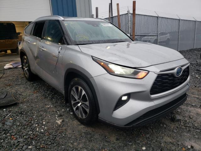 TOYOTA HIGHLANDER 2020 with VIN 5TDGBRCH4LS501621 - Photo from auction