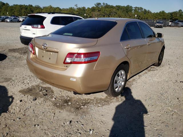 Photo 4 from auction – 2011 TOYOTA CAMRY BASE with VIN 4T1BF3EK9BU164101