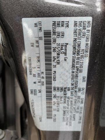 Photo 10 from auction – 2012 FORD FOCUS SE with VIN 1FAHP3F29CL390744
