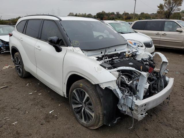 TOYOTA HIGHLANDER 2021 with VIN 5TDLZRBH8MS079690 - Photo from auction