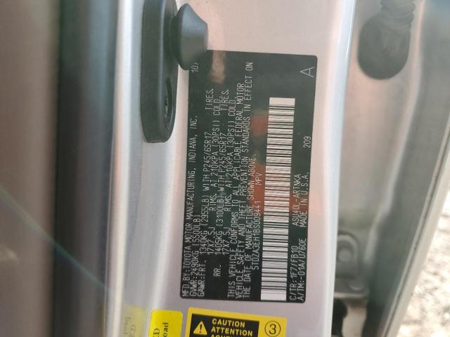 Photo 10 from auction – 2011 TOYOTA HIGHLANDER with VIN 5TDZA3EH1BS009441