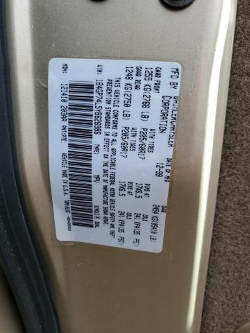 Photo 10 from auction – 2000 DODGE GRAND CARA with VIN 1B4GP74L5YB626986