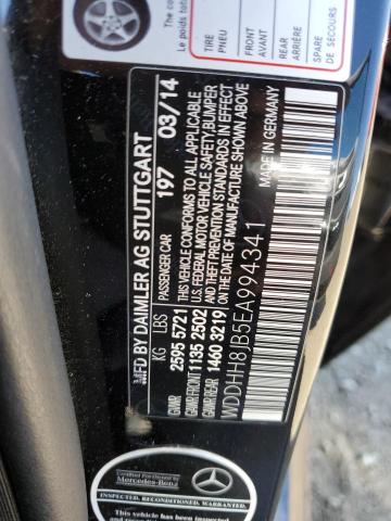 Photo 10 from auction – 2014 MERCEDES-BENZ E 350 4MAT with VIN WDDHH8JB5EA994341