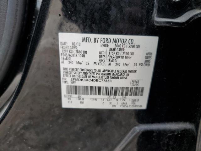 Photo 10 from auction – 2013 FORD EDGE LIMIT with VIN 2FMDK3KC4DBC77853