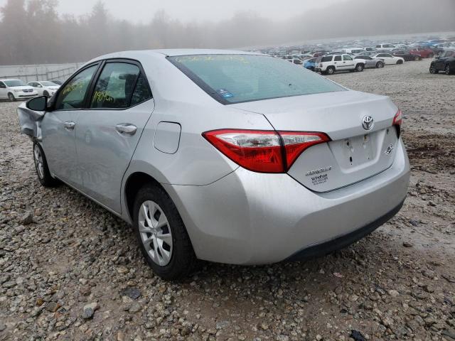 Photo 3 from auction – 2014 TOYOTA COROLLA L with VIN 2T1BURHE4EC100620