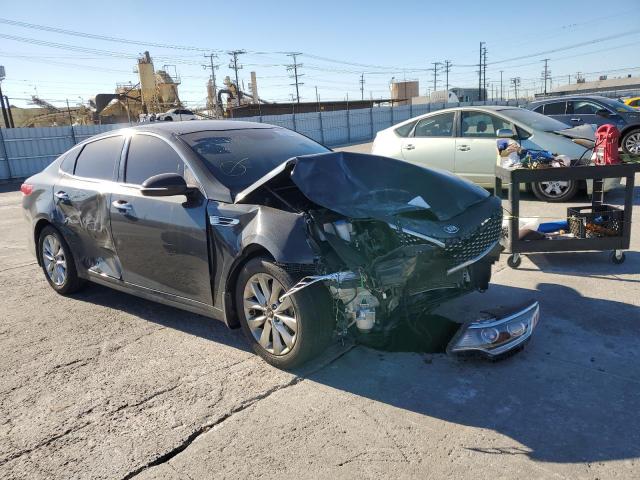 KIA OPTIMA EX 2016 with VIN 5XXGU4L32GG092558 - Photo from auction