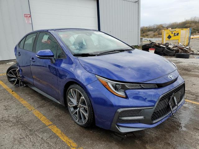 TOYOTA COROLLA SE 2021 with VIN 5YFS4MCE7MP059666 - Photo from auction