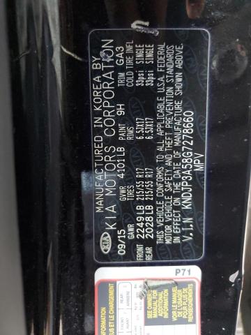 صورة رقم 10 من المزاد - 2016 KIA SOUL + مع VIN KNDJP3A58G7278660