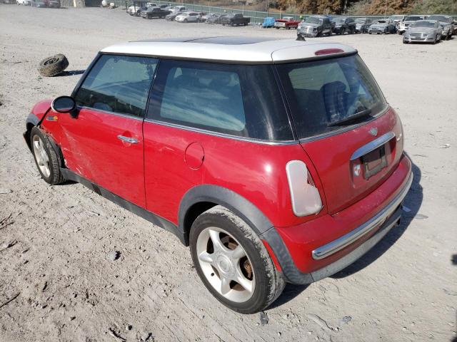 Photo 3 from auction – 2003 MINI COOPER with VIN WMWRC33413TE17533