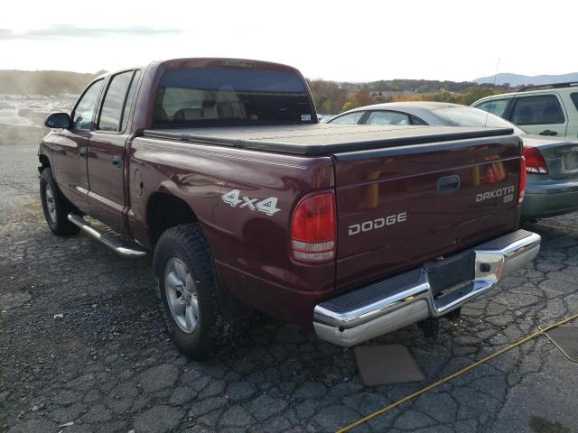 Photo 3 from auction – 2003 DODGE DAKOTA QUA with VIN 1D7HG48NX3S219133