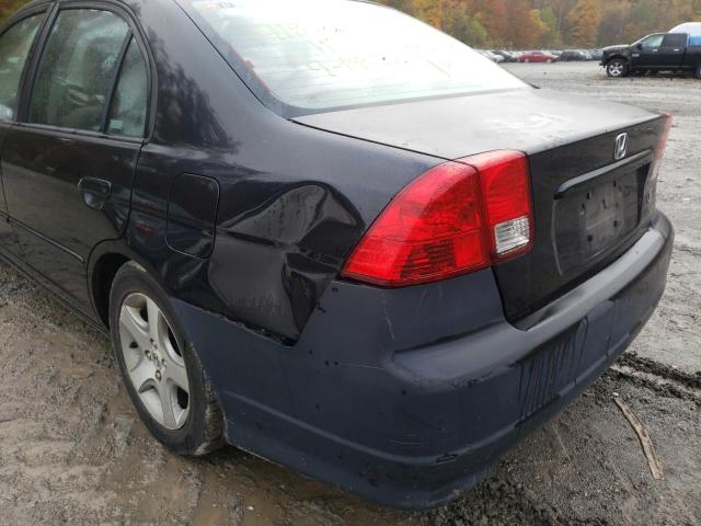 Photo 9 from auction – 2004 HONDA CIVIC EX with VIN 2HGES26764H508783