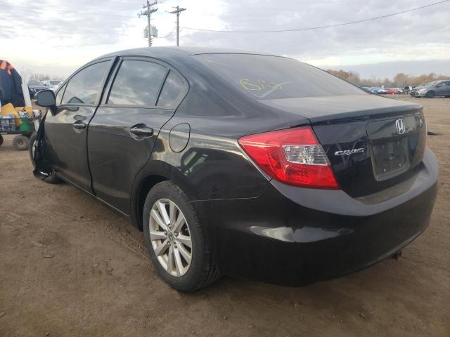 Фото 3 с аукциона – 2012 HONDA CIVIC EX с VIN 19XFB2F89CE109291