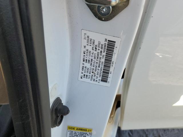 Photo 10 from auction – 2015 HONDA ACCORD EXL with VIN 1HGCR2F89FA110285