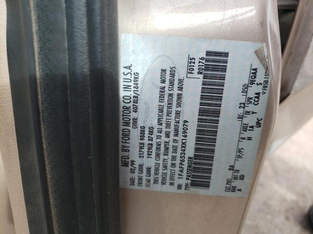 Photo 10 from auction – 1999 FORD CONTOUR LX with VIN 1FAFP6534XK169079