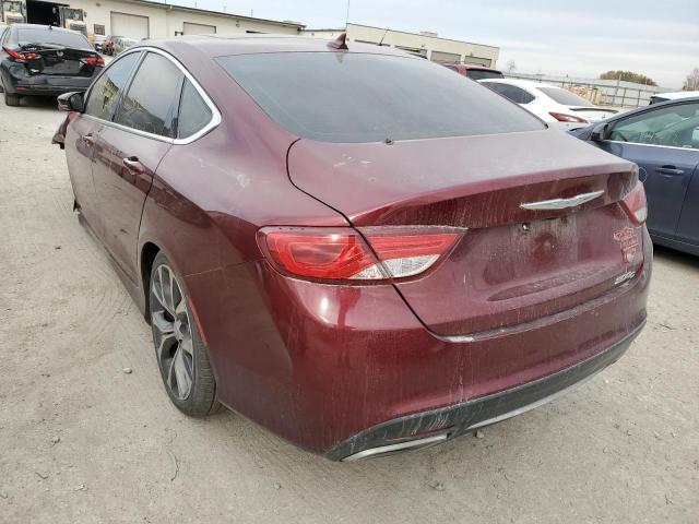 Photo 3 from auction – 2015 CHRYSLER 200 C with VIN 1C3CCCCG4FN643742