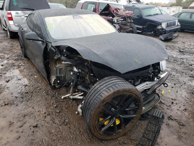 TESLA MODEL S 2022 with VIN 5YJSA1E65NF461082 - Photo from auction