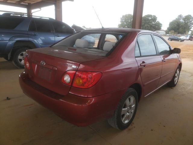 Photo 4 from auction – 2004 TOYOTA COROLLA CE with VIN 2T1BR32E54C280728