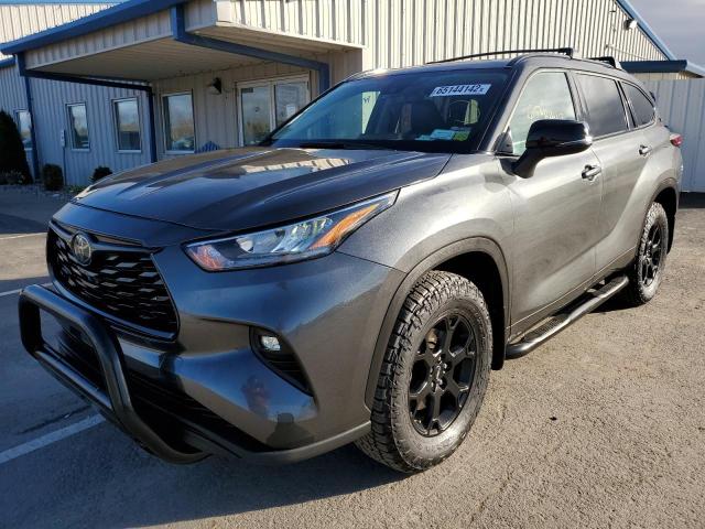 Photo 2 from auction – 2020 TOYOTA HIGHLANDER with VIN 5TDHZRBH7LS015094