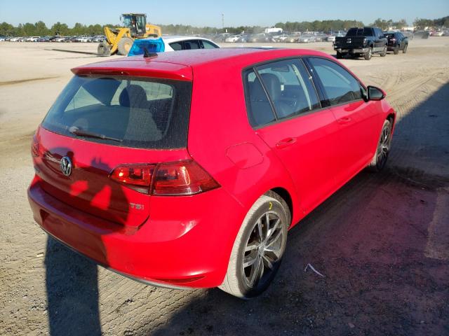 Photo 4 from auction – 2015 VOLKSWAGEN GOLF with VIN 3VW217AU9FM013350