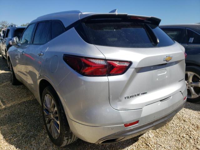 Photo 3 from auction – 2020 CHEVROLET BLAZER PRE with VIN 3GNKBLRS0LS645101