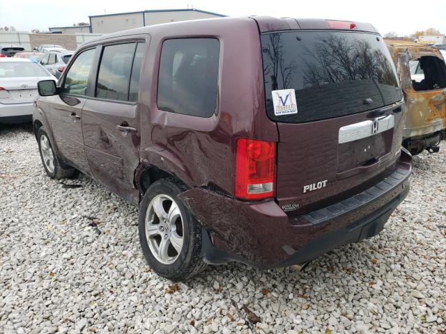 Photo 3 from auction – 2013 HONDA PILOT EX with VIN 5FNYF4H46DB051476