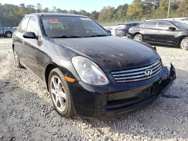 INFINITI G35 2003 with VIN JNKCV51E93M019129 - Photo from auction